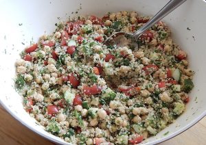 quinoa tabbouleh salad