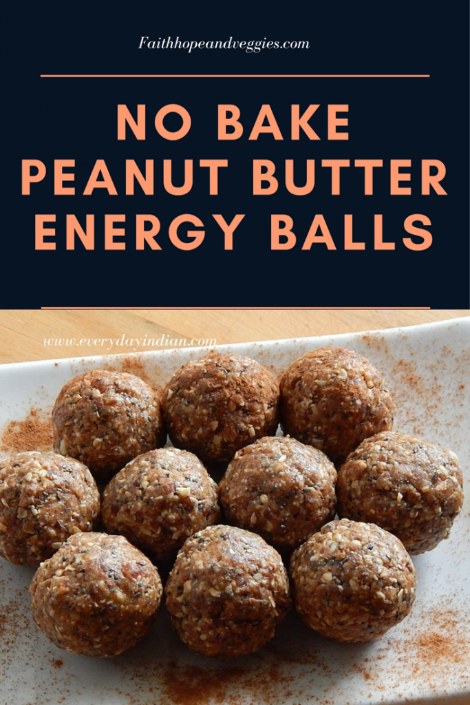 Peanut butter energy balls