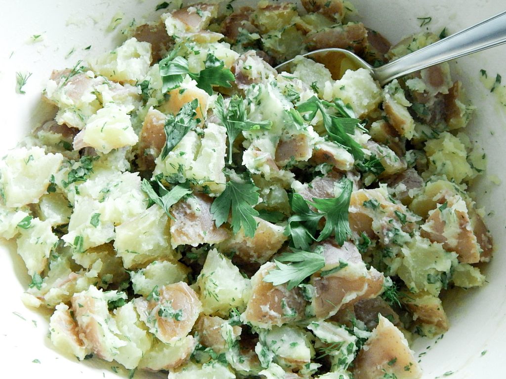 herbed potato salad