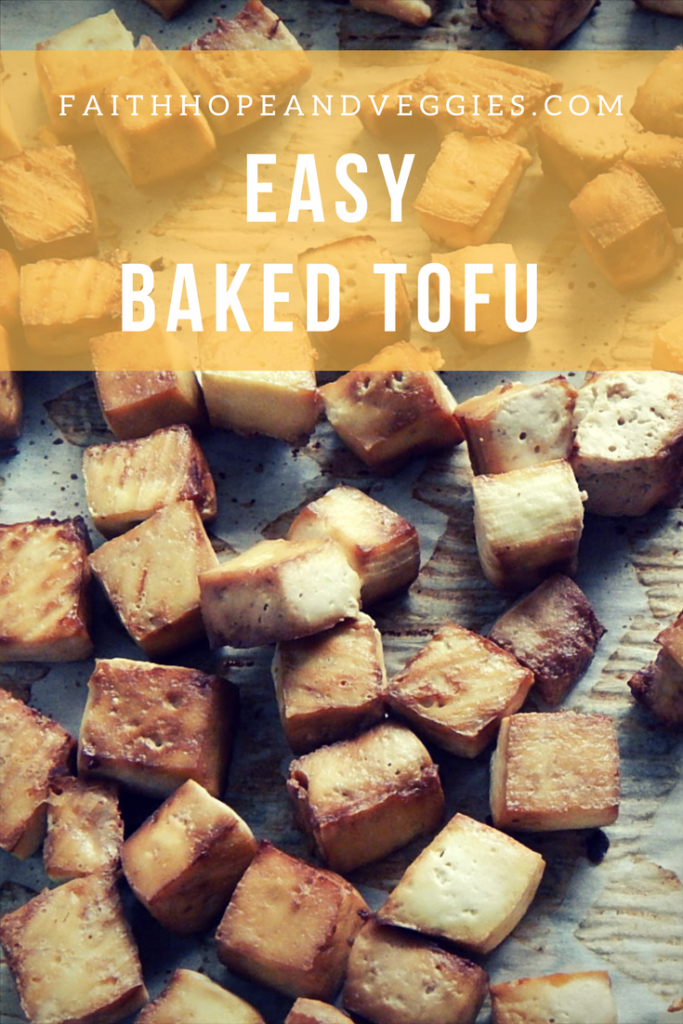Baked tofu 